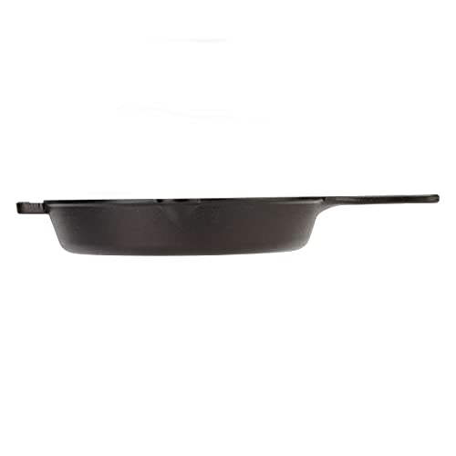 Pre Seasoned Cast Iron Skillet (12-Inch (1-Pack) / Black)