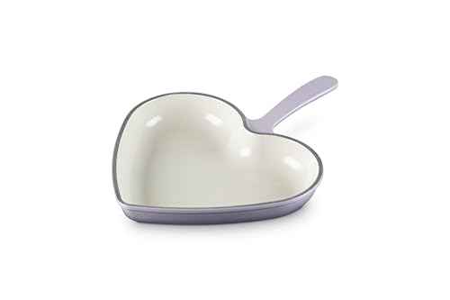 Enameled Cast Iron Traditional Heart Skillet