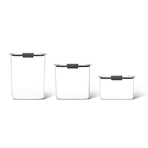Brilliance Plastic Food Storage Pantry Baking Set (Assorted Sizes (6-Piece))