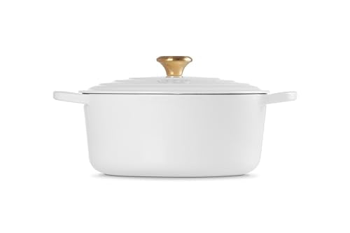 Enameled Cast Iron Round Dutch Oven