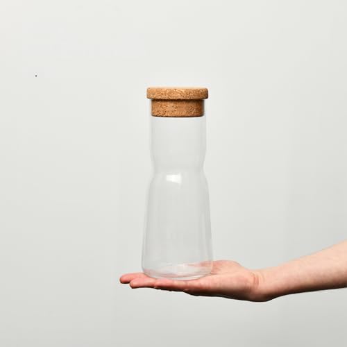 Water Carafe with Cork Stopper