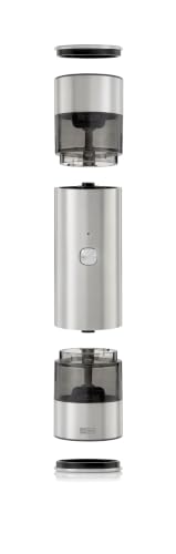 Electric pepper and salt mill double imill duo ceramic