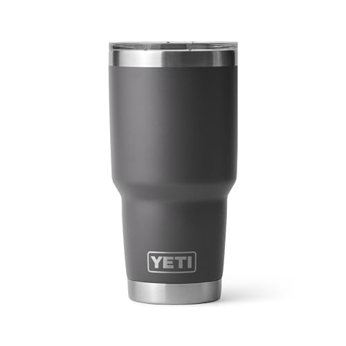Rambler 30 oz Stainless Steel Vacuum Insulated Tumbler w (Charcoal)