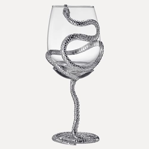 Stemmed Snake Wine Glasses
