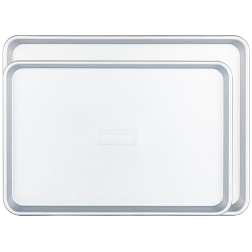 Premium 2 Piece Nonstick Baking Sheet Pan Set
