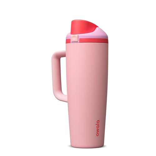 FreeSip Tumbler Stainless Steel Water Bottle 30 oz Angel Food Cake (Angel Food Cake / 30.1 Ounces)