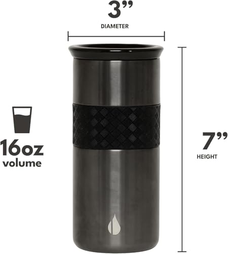 Artisan 16oz Triple (16 Ounces / Gunmetal)