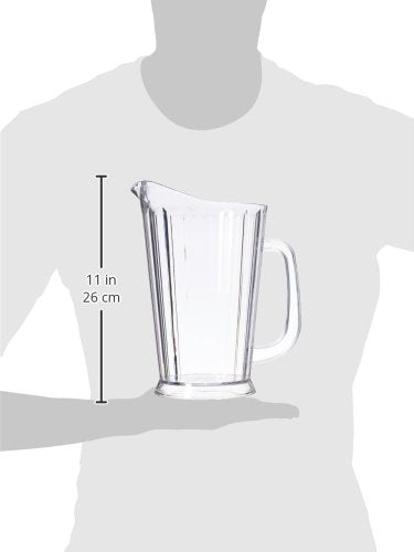 46144 Polycarbonate Plastic Tapered Style Restaurant Water Pitcher