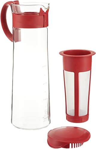 Mizudashi" Cold Brew Coffee Maker (1000 Milliliters / Red)