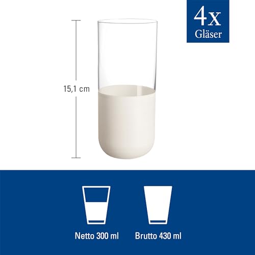 Manufacture Rock Blanc Long Drink Tumbler Set (4 Count)