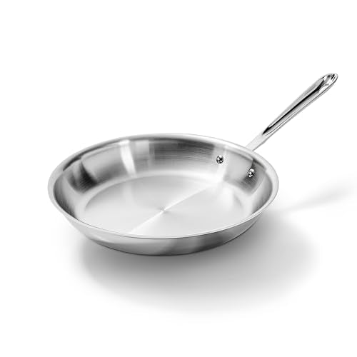 D3 Stainless Steel 12" Fry Pan