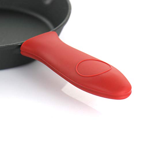 Pre Seasoned 9 Piece Cast Iron Skillet Set (6 Inch, 8 Inch, 10 Inch / 9 Piece Set)