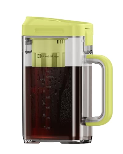 Cold Brew Coffee Maker (Yellow / 40 oz)