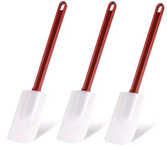 Silicone Rubber Spatula Set of 3 (3 Count)