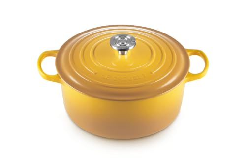 Enameled Cast Iron Round Dutch Oven