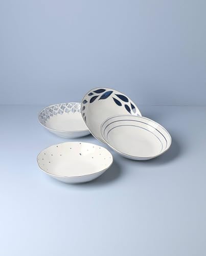 897257 Blue Bay Dinner Bowls (Dinner Bowls, Assorted, Set of 4)