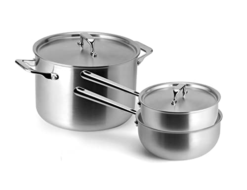 5 Ply Stainless Steel Cookware Set