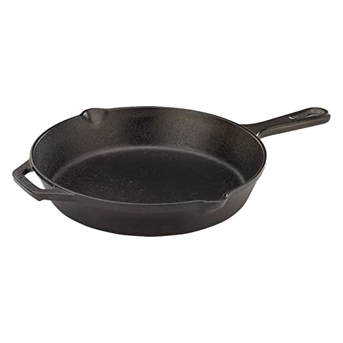 Pre Seasoned Cast Iron Skillet (10.25-Inch (1-Pack) / Black)