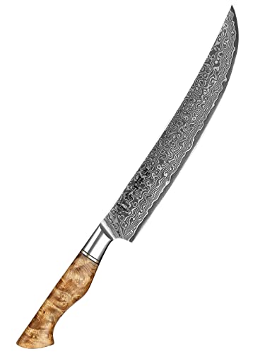 10 Inch Slicing Knife with Granton Edge
