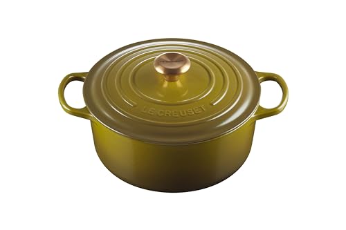 Enameled Cast Iron Round Dutch Oven