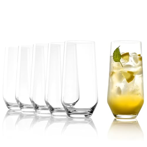 Longdrink Glasses Quatrophil Set of 6 (13.25 Count)