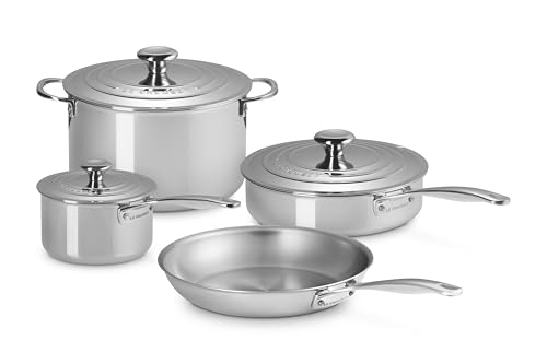 7 Piece Set Stainless Steel