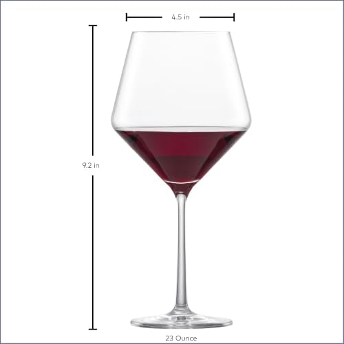 ZWIESEL GLAS Pure Burgundy Red Wine Glass (6 Count)
