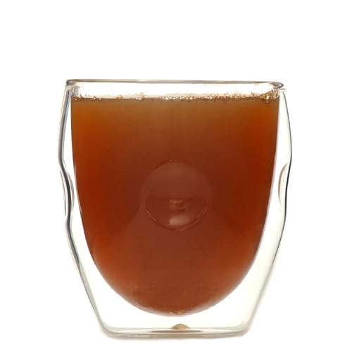Moderna Artisan Series Double Wall 8 oz Beverage Glasses (8 Ounces)