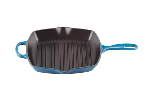 Enameled Cast Iron Square Skillet Grill