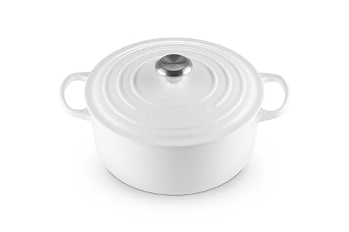 Enameled Cast Iron Round Dutch Oven