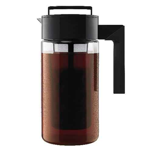 Deluxe Cold Brew Coffee Maker (Black / 1 qt)