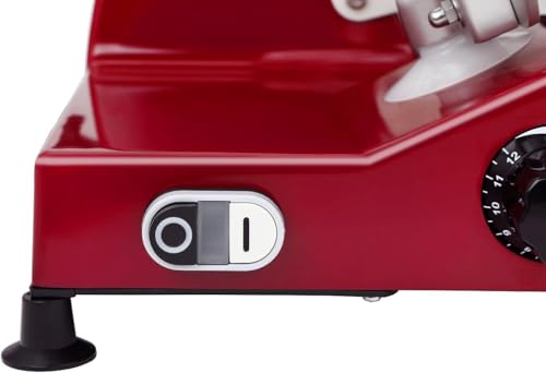 10" Electric Deli Meat Slicer (Royal Red)
