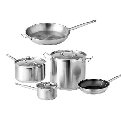 Stainless Steel Cookware Set (8 Count)