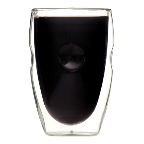 Moderna Artisan Series Double Wall 12 oz Beverage Glasses (12 Ounces)