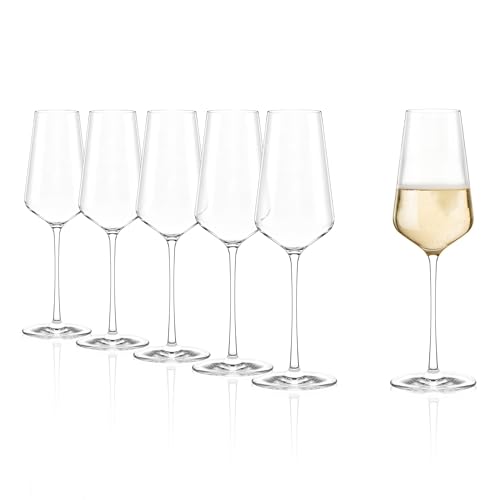 Set of 6 Glass Champagne Flutes (6 Count)