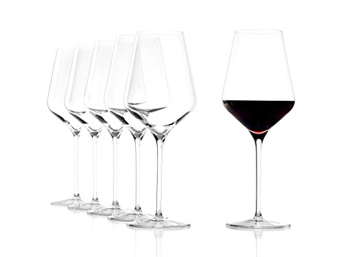 Red Wine Glasses Quatrophil Set of 6 (6 Count)