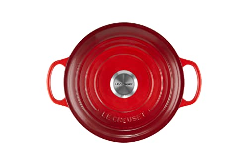 Enameled Cast Iron Round Wide Dutch Oven