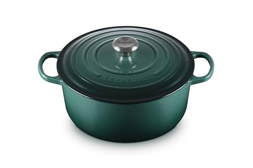 Enameled Cast Iron Round Dutch Oven