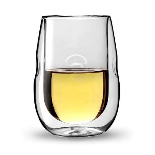 Moderna Artisan Series Double Wall Insulated Wine Glasses