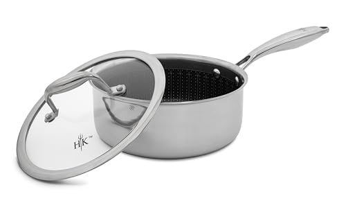 6 Piece Hybrid Pot & Lid Cookware Set