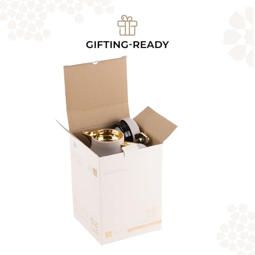 Insulated Carafe Flask 1L (Lavender & Gold)