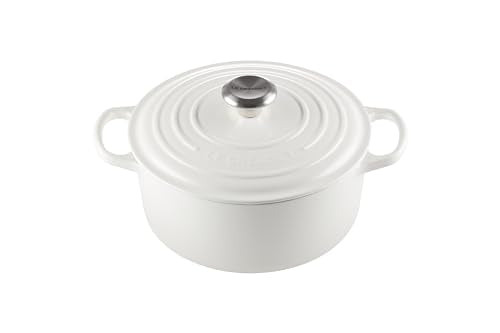 Enameled Cast Iron Round Dutch Oven