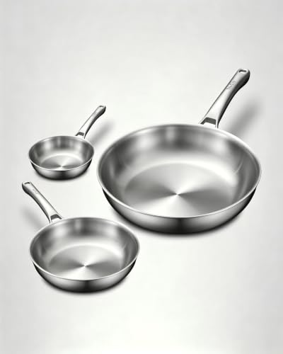 Stainless Steel Pan Set