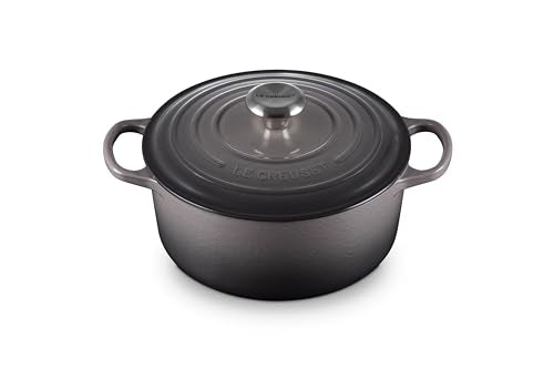 Enameled Cast Iron Round Dutch Oven