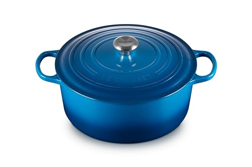 Enameled Cast Iron Round Dutch Oven