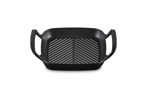 Enameled Cast Iron Square Grill Pan