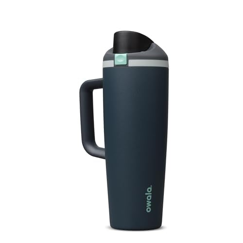 FreeSip Tumbler Stainless Steel Water Bottle 30 oz Foggy Tide (Foggy Tide / 30.1 Ounces)