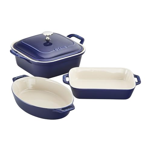 Ceramic 4 pc Baking Pans Set (4 Count)