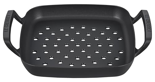 Enameled Cast Iron Square Grill Basket