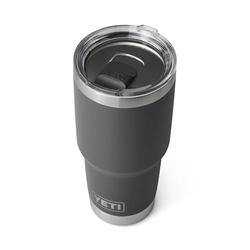 Rambler 30 oz Stainless Steel Vacuum Insulated Tumbler w (Charcoal)